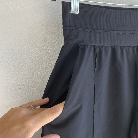 Athleta Women’s Size 6 Nolita Wide Leg Black Pull On Pants Casual Stretch - Picture 4 of 8